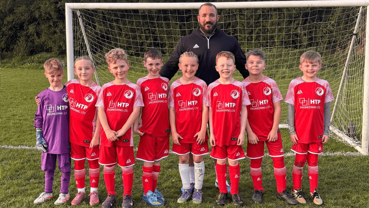 U8 White team photo